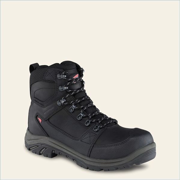  Tradesman Men's 6-inch Side-Zip Waterproof Safety Toe Boot