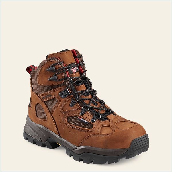  TruHiker Men's 6-inch Waterproof Safety Toe Hiker Boot