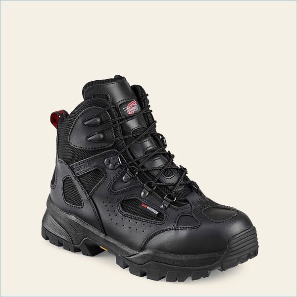  TruHiker Men's 6-inch Waterproof Safety Toe Hiker Boot