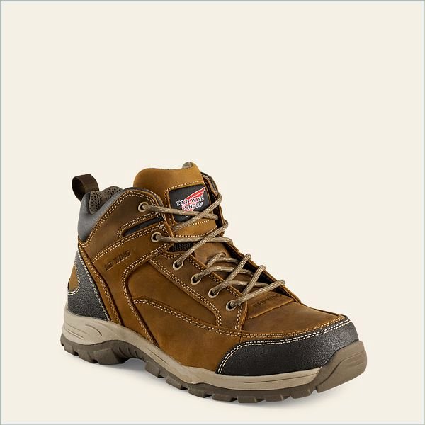  TruHiker Men's 5-inch Safety Toe Hiker Boot