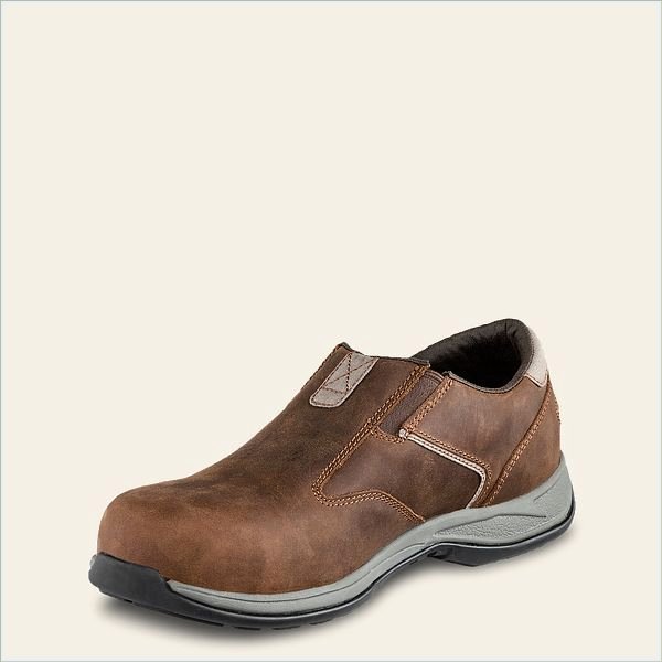  ComfortPro Men's Safety Toe Slip-On