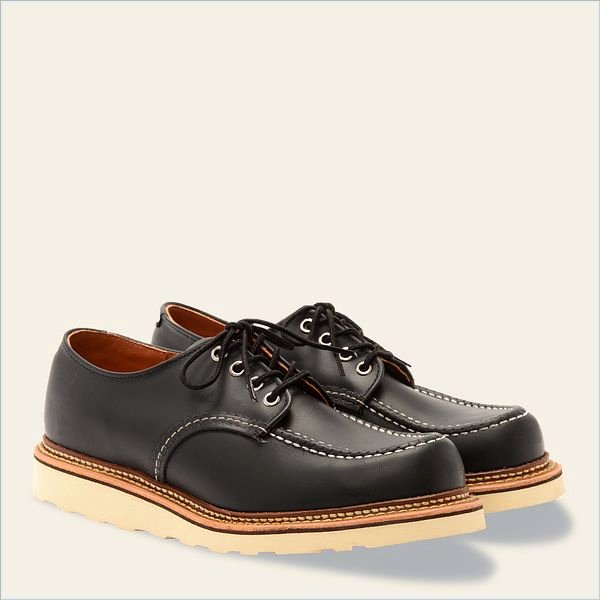  Classic Oxford Men's Oxford in Black Chrome Leather