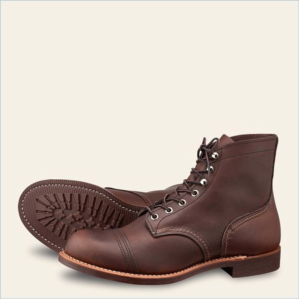  Iron Ranger Men's 6-Inch Boot in Amber Harness Leather