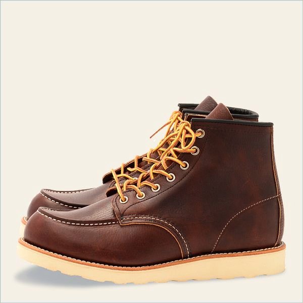  Classic Moc Men's 6-Inch Boot in Briar Oil-Slick Leather