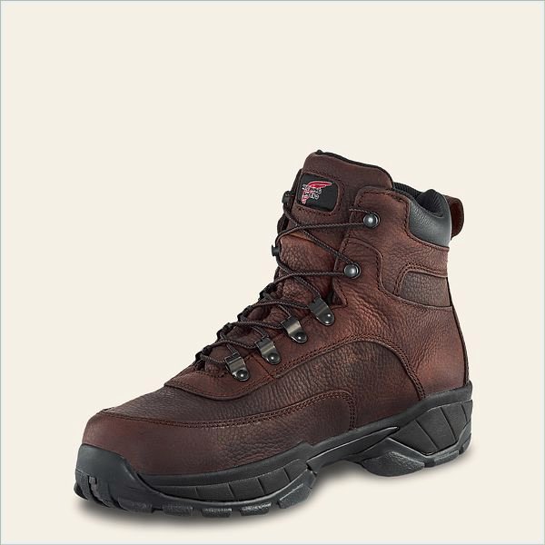  TruHiker Men's 6-inch Waterproof Soft Toe Hiker Boot