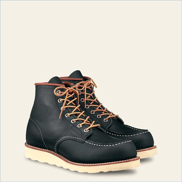  Classic Moc Men's 6-Inch Boot in Navy Portage Leather