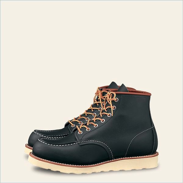  Classic Moc Men's 6-Inch Boot in Navy Portage Leather