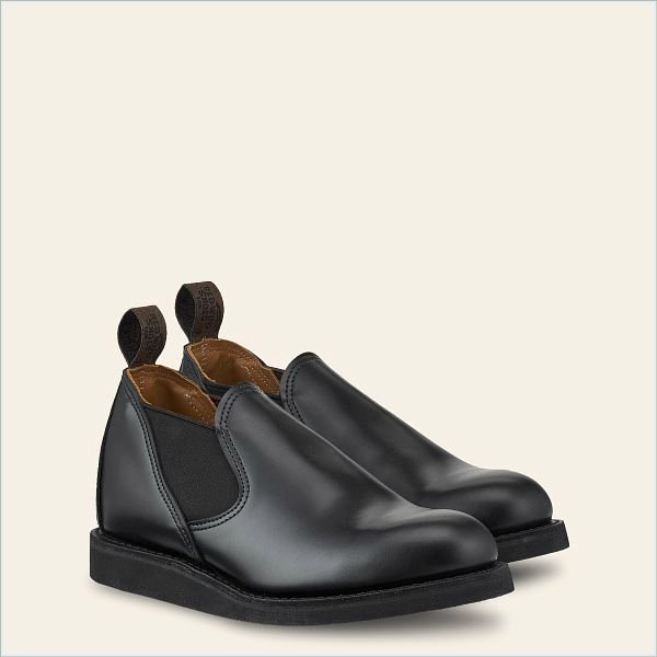  Postman Romeo Men's Romeo in Black Chapparal Leather