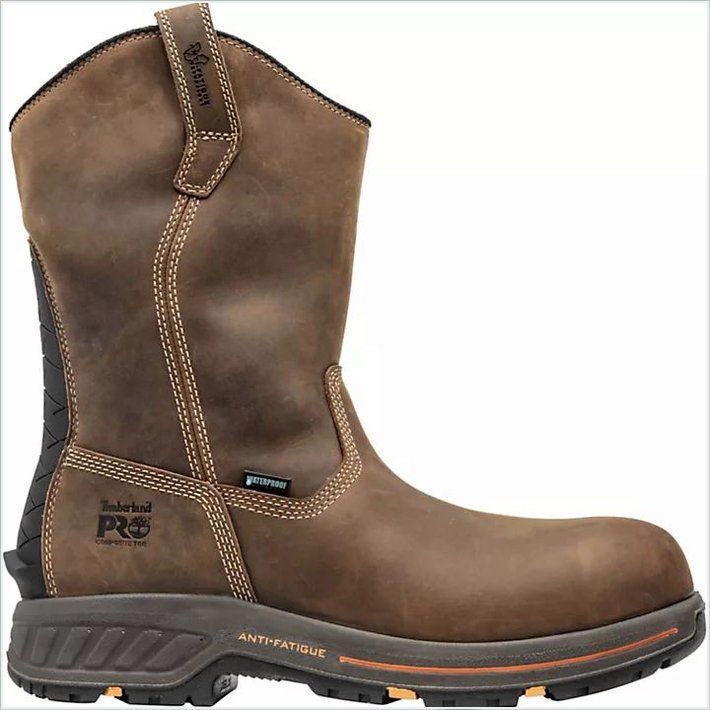  TIMBER PRO Mens Helix HD Comp Toe Pull-On Work Boots