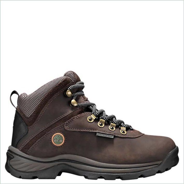  TIMBER Womens White Ledge Mid Waterproof Hiking Boots