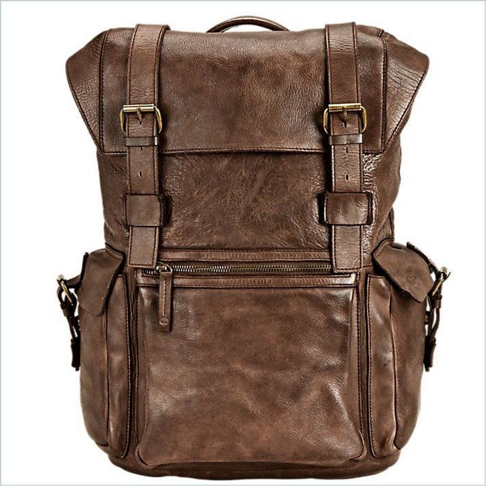  TIMBER Birch Hill Leather Backpack