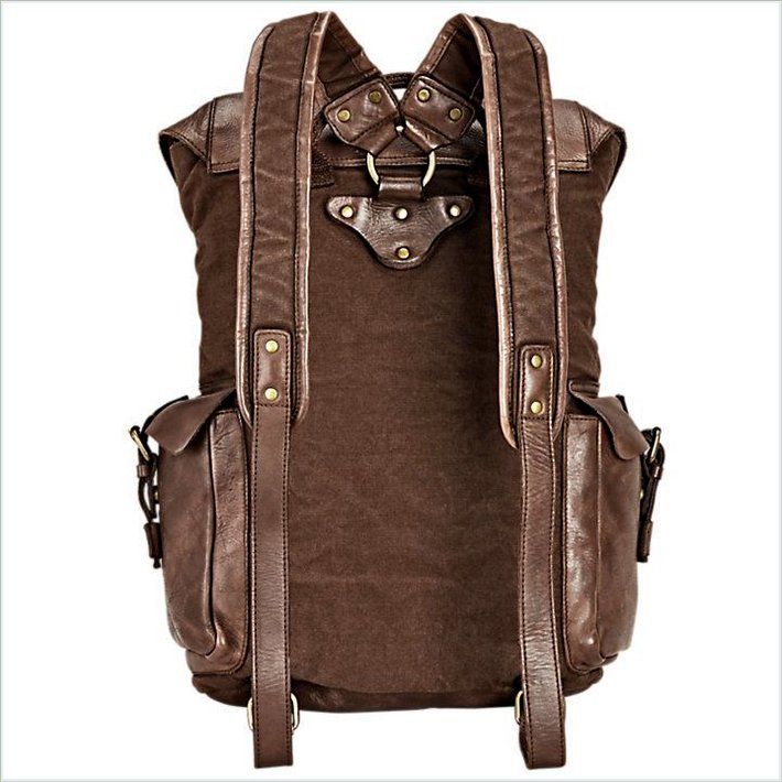  TIMBER Birch Hill Leather Backpack