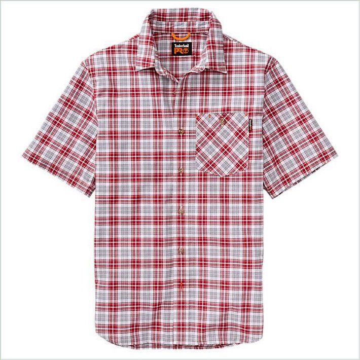  TIMBER PRO Mens Plotline Plaid Ripstop Work Shirt