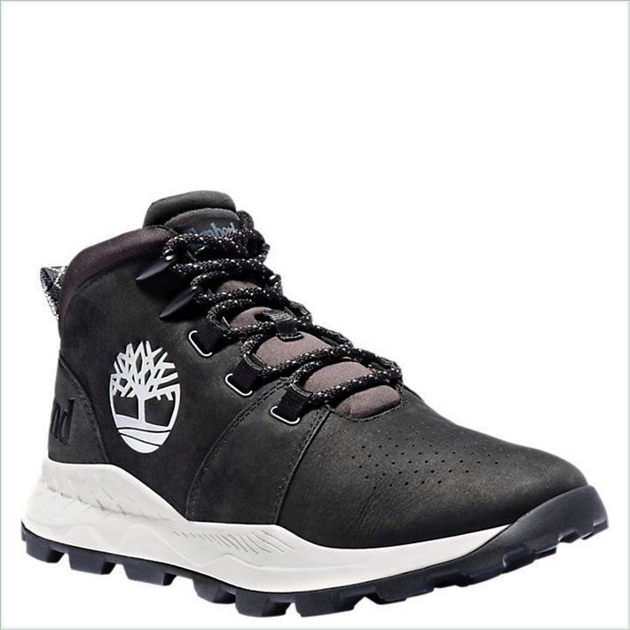  TIMBER Mens Brooklyn City Logo Sneakers