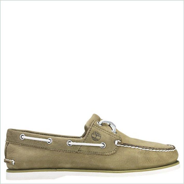  TIMBER Mens 2-Eye Boat Shoes