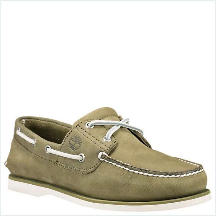  TIMBER Mens 2-Eye Boat Shoes