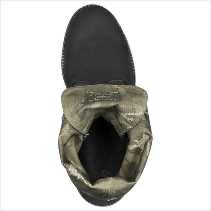  TIMBER Mens Mixed-Media Gaiter Boots