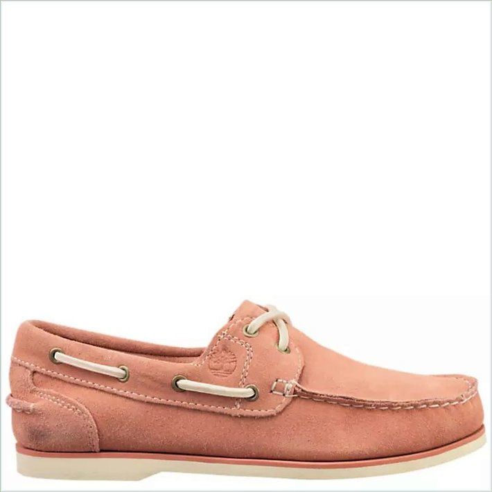  TIMBER Womens 2-Eye Boat Shoes