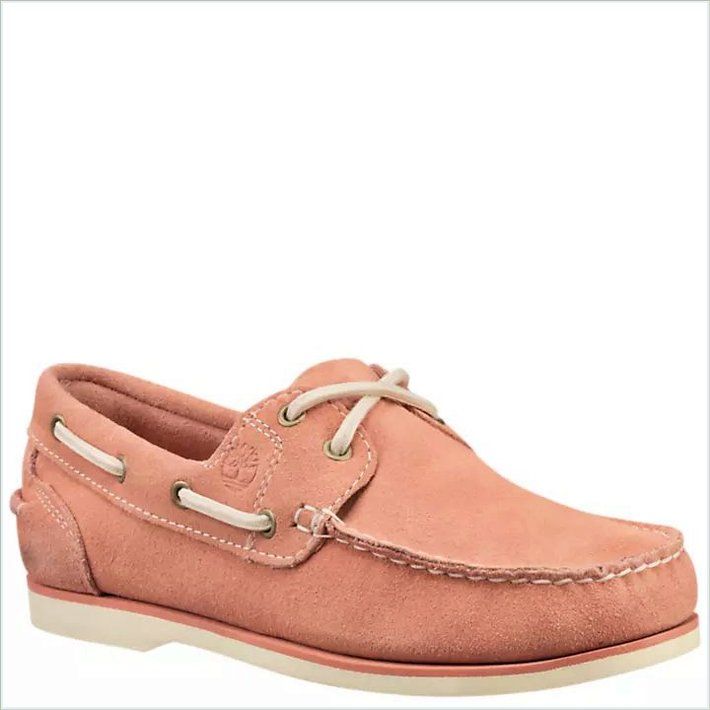  TIMBER Womens 2-Eye Boat Shoes