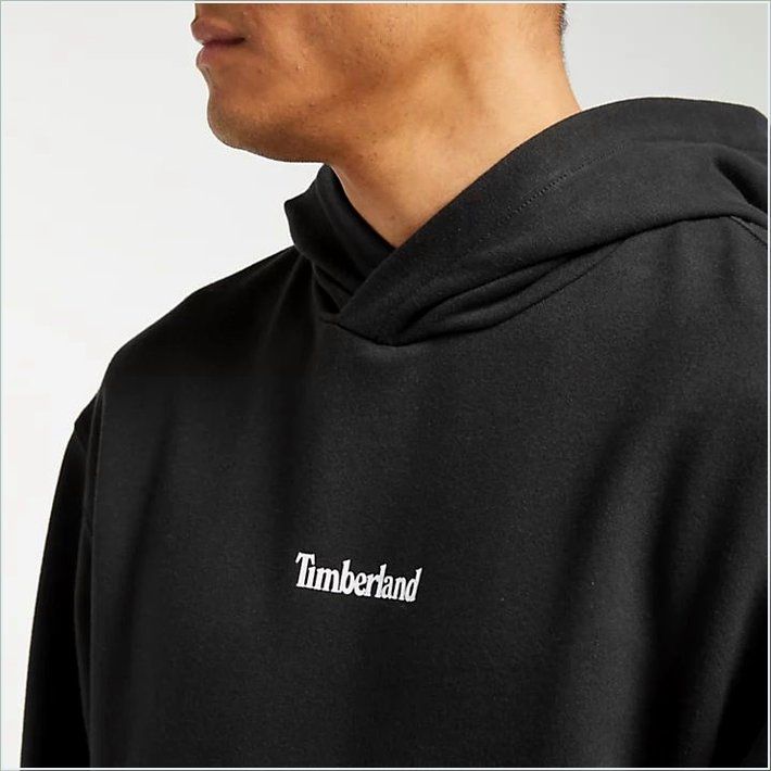  TIMBER Mens Double-Logo Hoodie