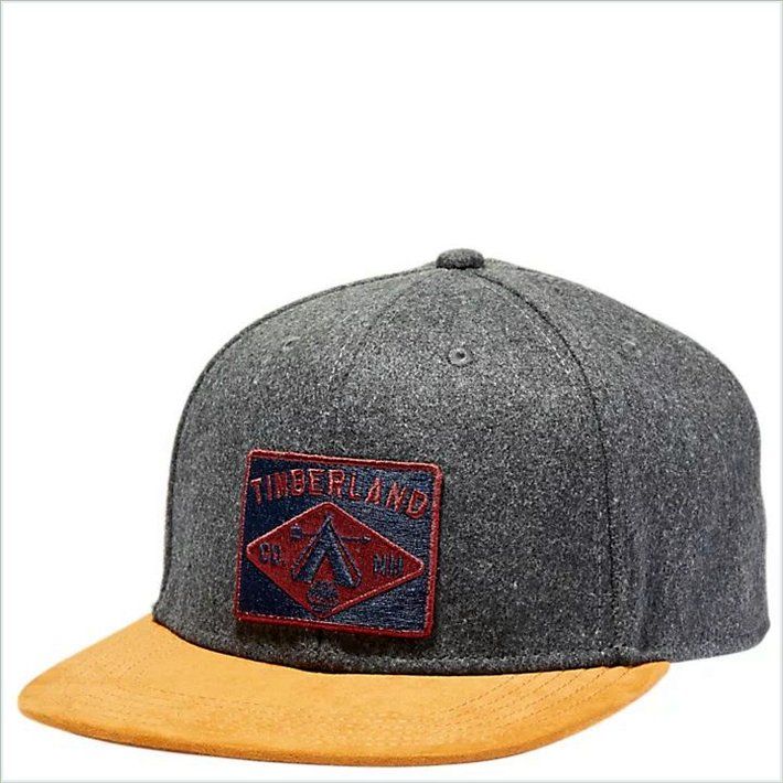  TIMBER Wool Snapback Logo Cap