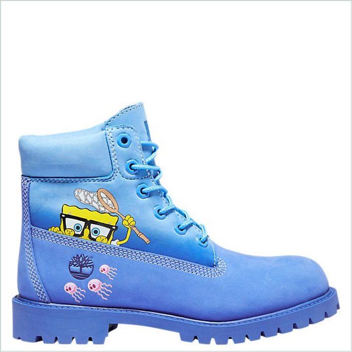  TIMBER Youth SpongeBob SquarePants X TIMBER 6-Inch Waterproof Boots