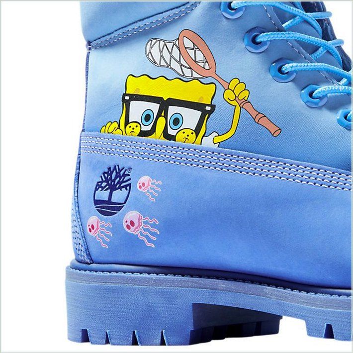  TIMBER Youth SpongeBob SquarePants X TIMBER 6-Inch Waterproof Boots