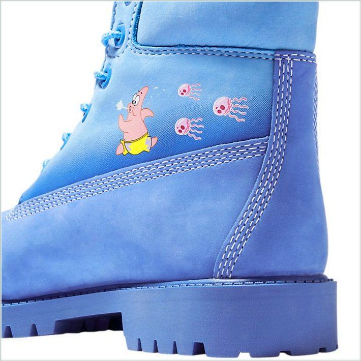  TIMBER Youth SpongeBob SquarePants X TIMBER 6-Inch Waterproof Boots