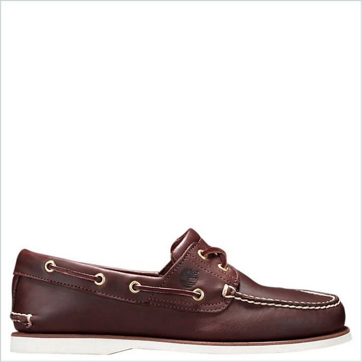  TIMBER Mens 2-Eye Boat Shoes