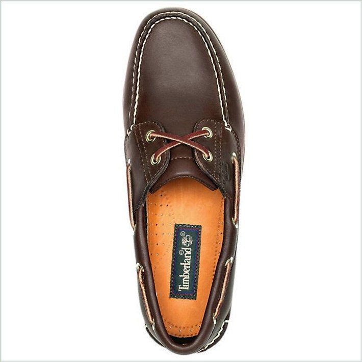  TIMBER Mens 2-Eye Boat Shoes