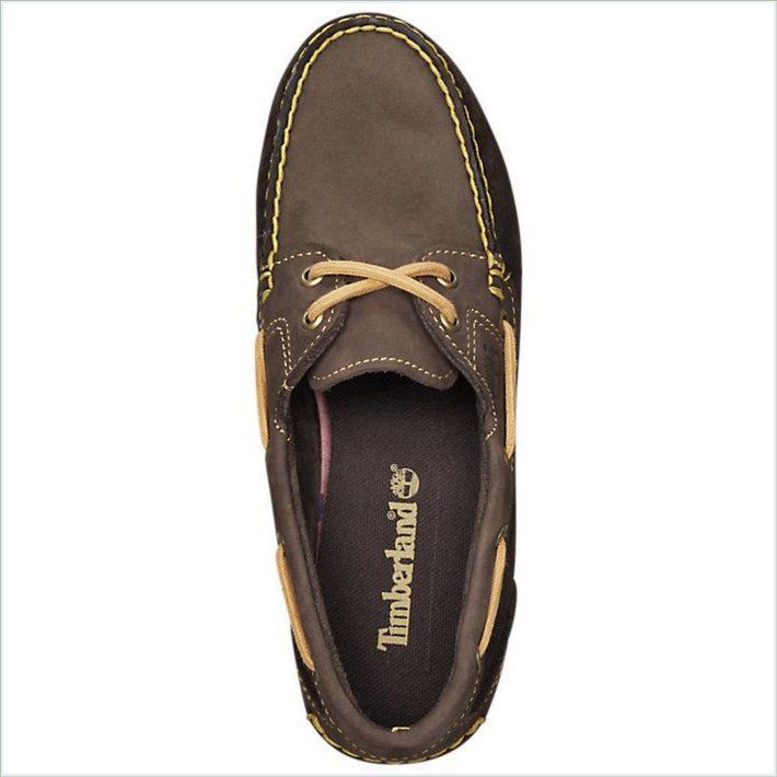  TIMBER Womens 2-Eye Boat Shoes