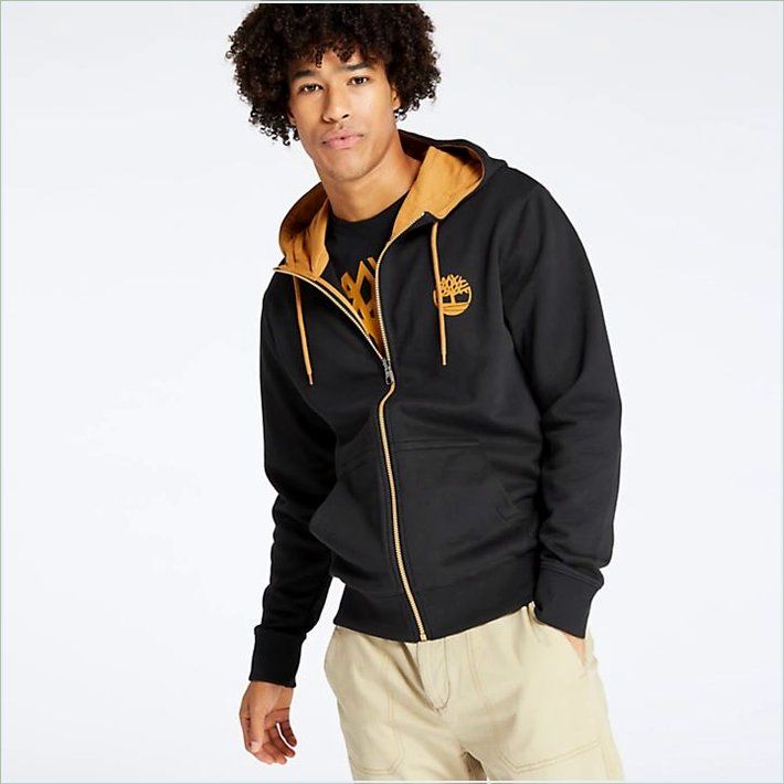  TIMBER Mens TBL Full-Zip Logo Sweatshirt