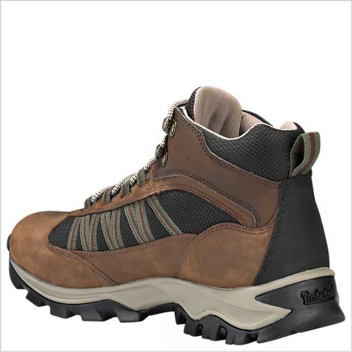  TIMBER Mens Mt. Maddsen Lite Mid Waterproof Hiking Boots