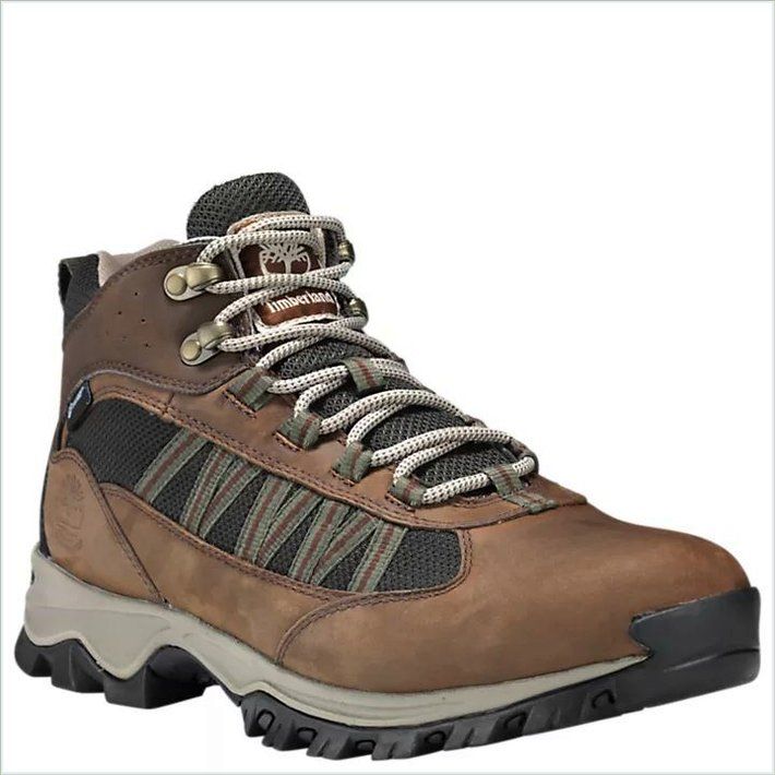  TIMBER Mens Mt. Maddsen Lite Mid Waterproof Hiking Boots