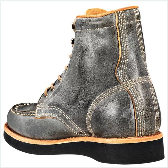  TIMBER Men’s American Craft Moc-Toe Boots