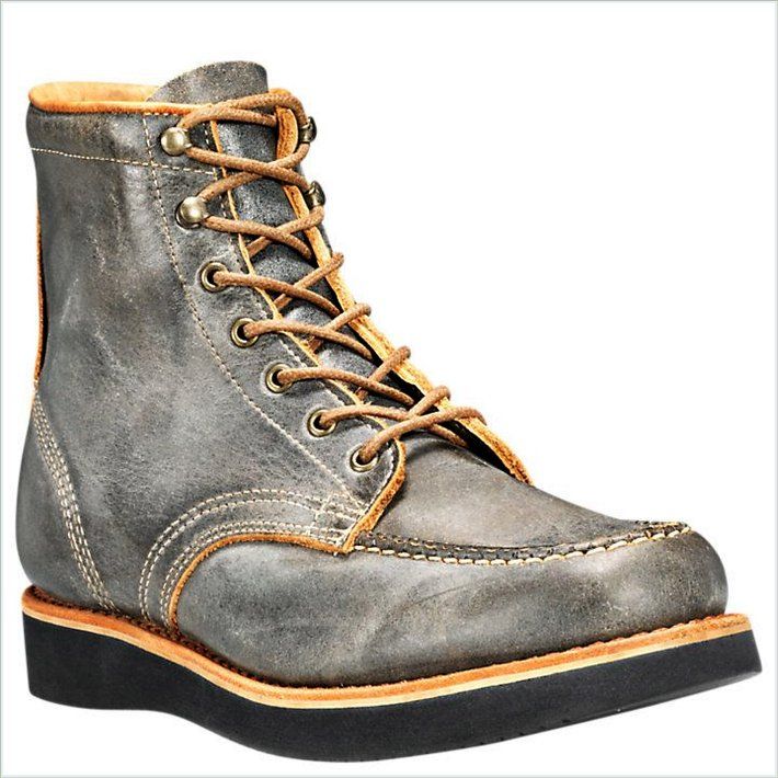  TIMBER Men’s American Craft Moc-Toe Boots