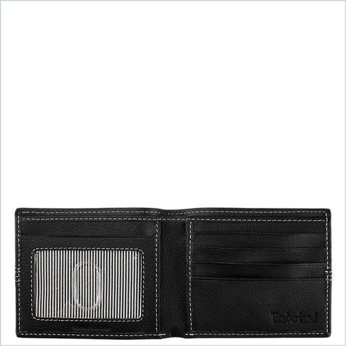  TIMBER Pebbled Leather Bi-Fold Wallet