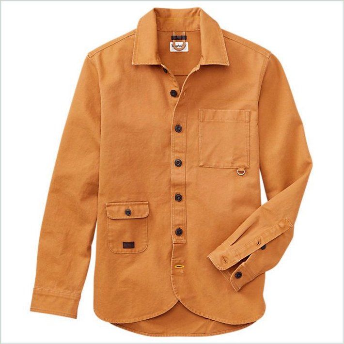  TIMBER Mens Mascoma River Canvas Shirt Jacket