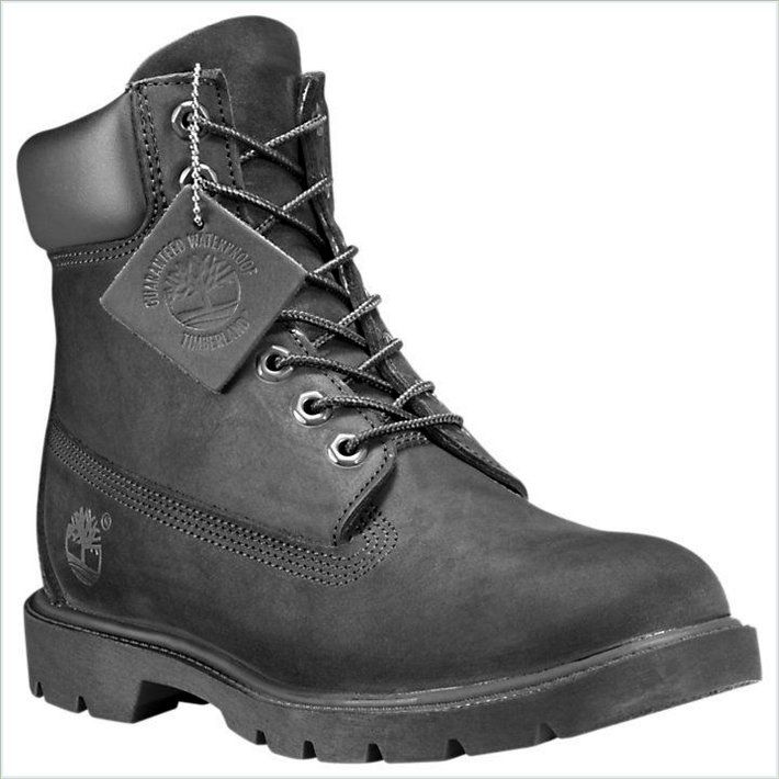  TIMBER Mens 6-Inch Basic Waterproof Boots w/Padded Collar