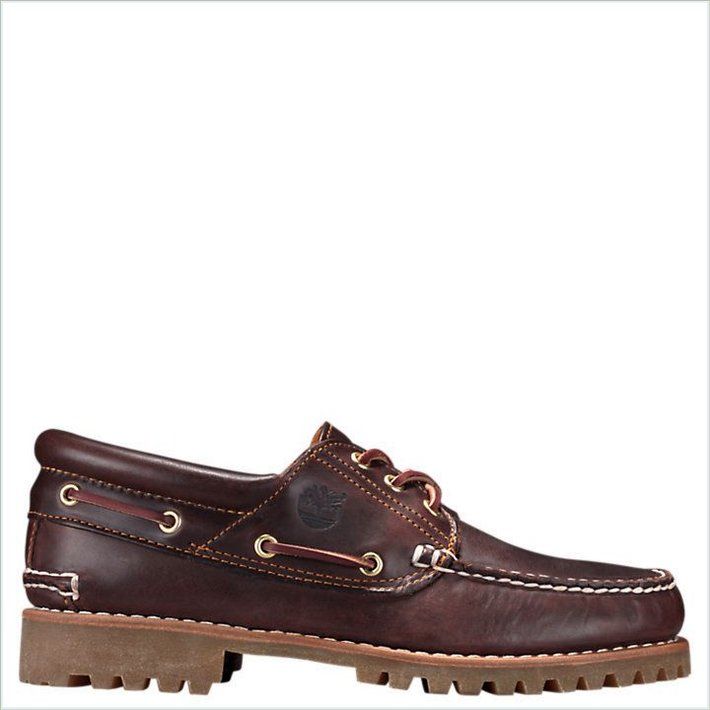  TIMBER Mens Icon 3-Eye Classic Handsewn Lug Shoes