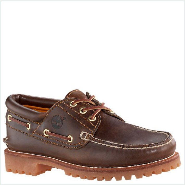  TIMBER Mens Icon 3-Eye Classic Handsewn Lug Shoes