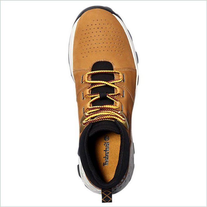  TIMBER Mens Brooklyn City Logo Sneakers