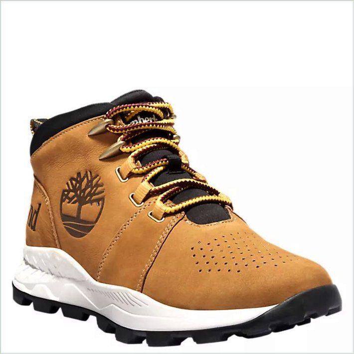  TIMBER Mens Brooklyn City Logo Sneakers