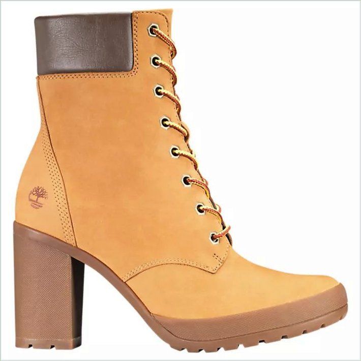  TIMBER Women’s Camdale Chunky Heel Boots