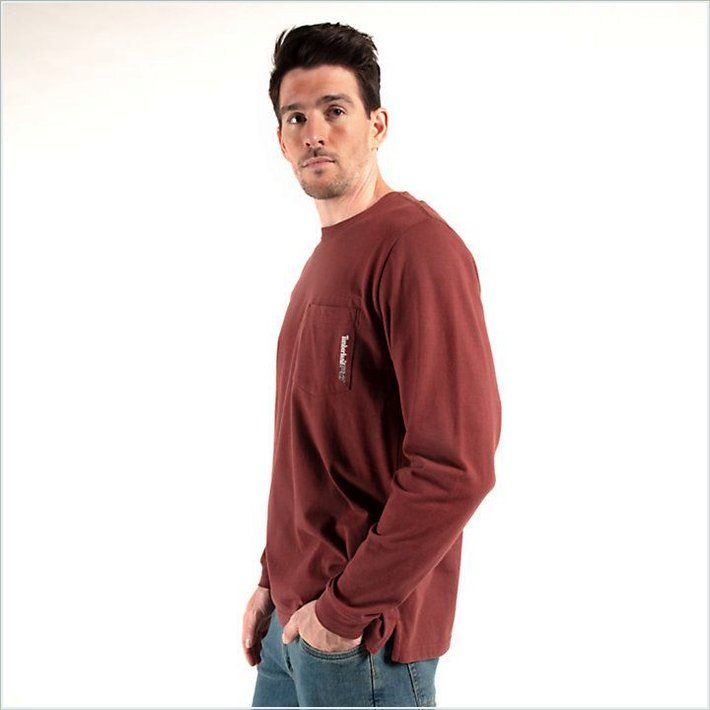  TIMBER PRO Mens Long Sleeve Base Plate Wicking T-Shirt