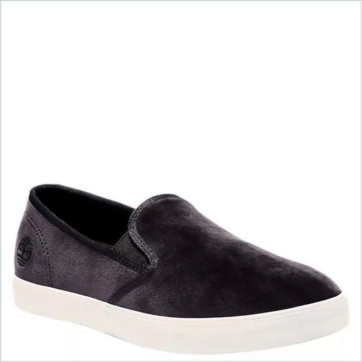  TIMBER Womens Dausette Velvet Slip-On Shoes