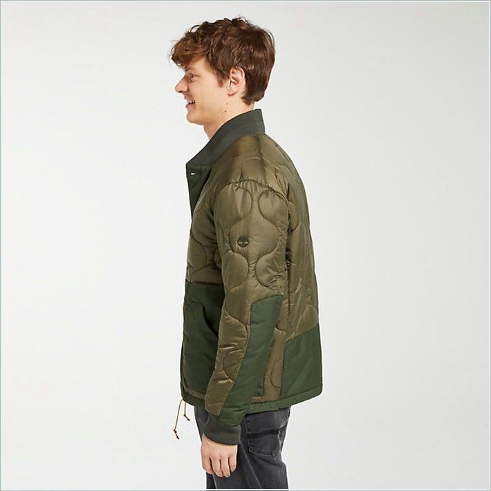  TIMBER Mens Ecoriginal Quilted Bomber Jacket