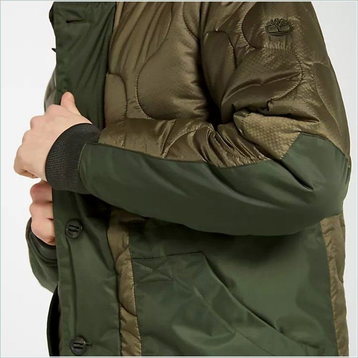  TIMBER Mens Ecoriginal Quilted Bomber Jacket