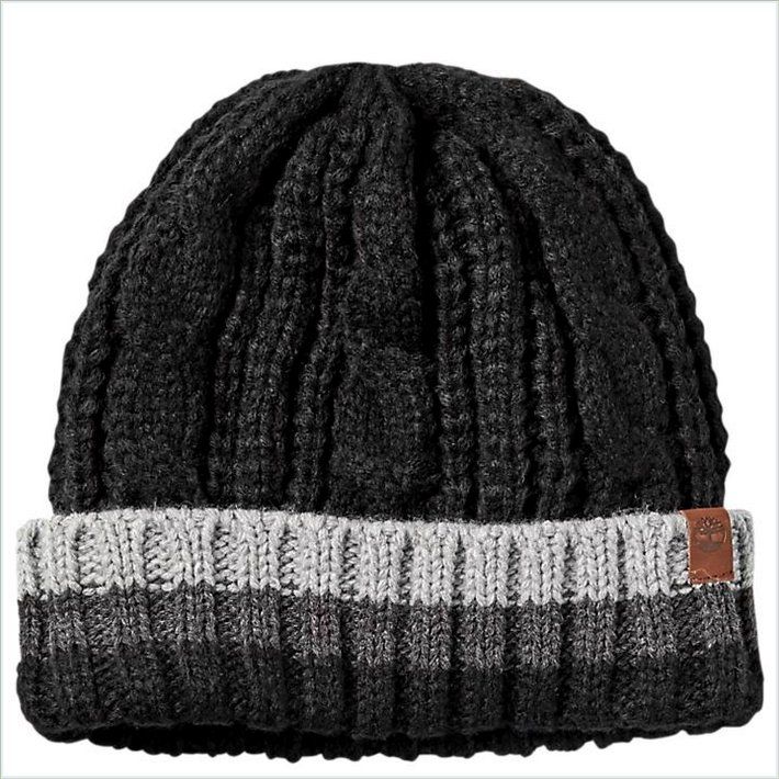  TIMBER Essential Cable-Knit Winter Beanie