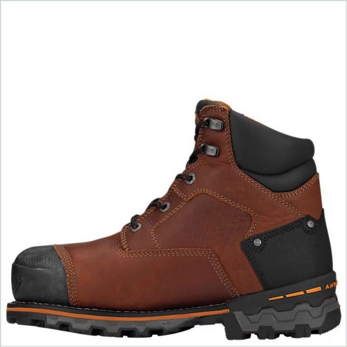  TIMBER PRO Mens Boondock 6" Comp Toe Work Boots